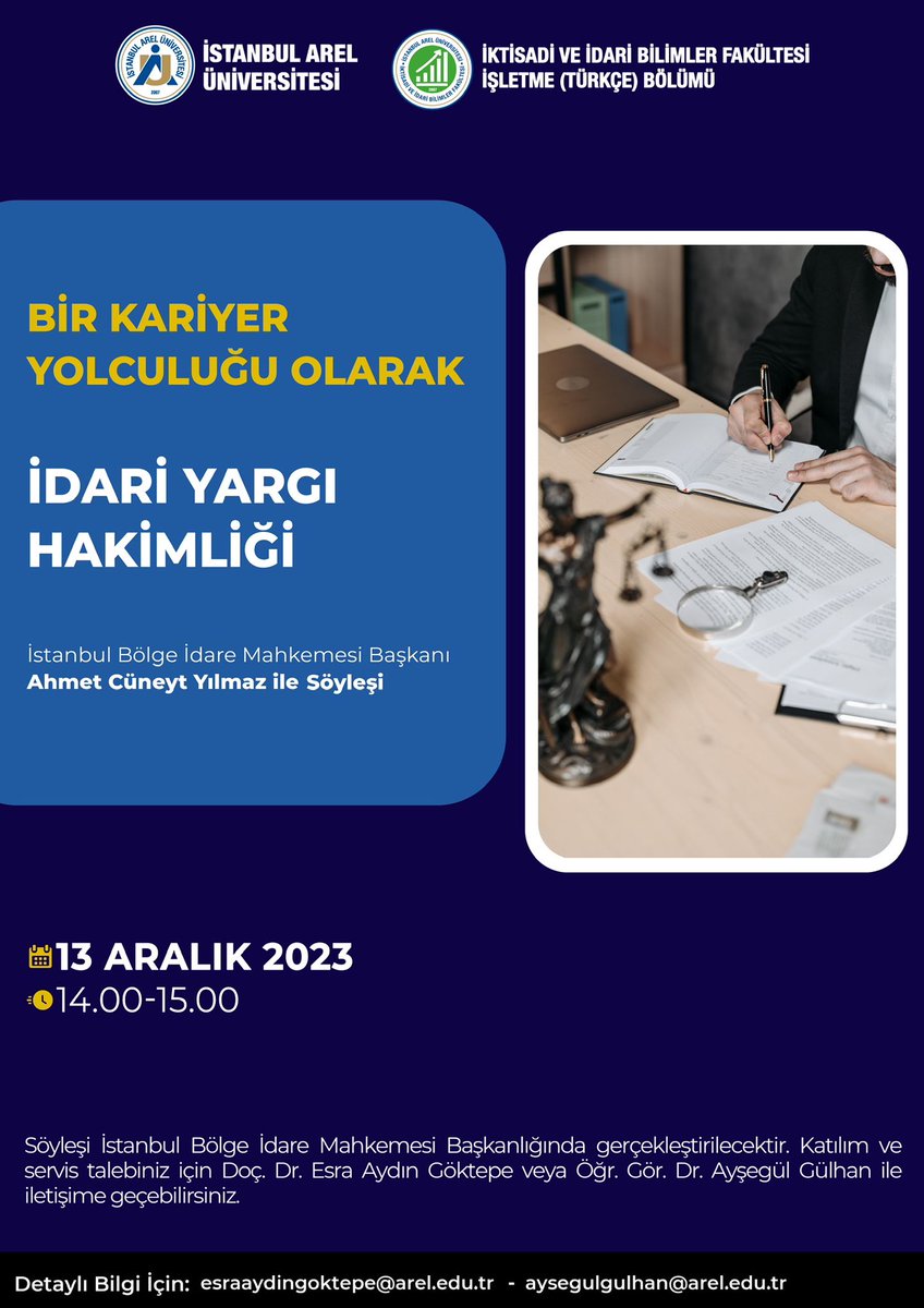 İstanbul Arel Üniversitesi İİBF tweet media