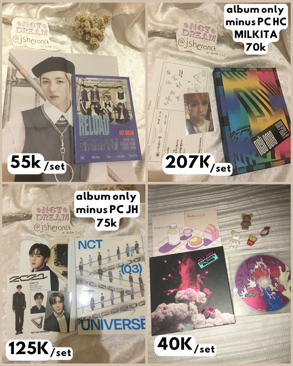snwaynoona's tweet photo. —★ wts / want to sell lfb album nct dream —★

♡ harga include admin shopee dan packing

💌more detail dm!
🏡dom Sragen, Jateng

Tag. wtb album only we go up we young mark renjun haechan scratch glitch hello future new school boring hot sauce the first we young we go up we boom https://t.co/arNgnnLYTL