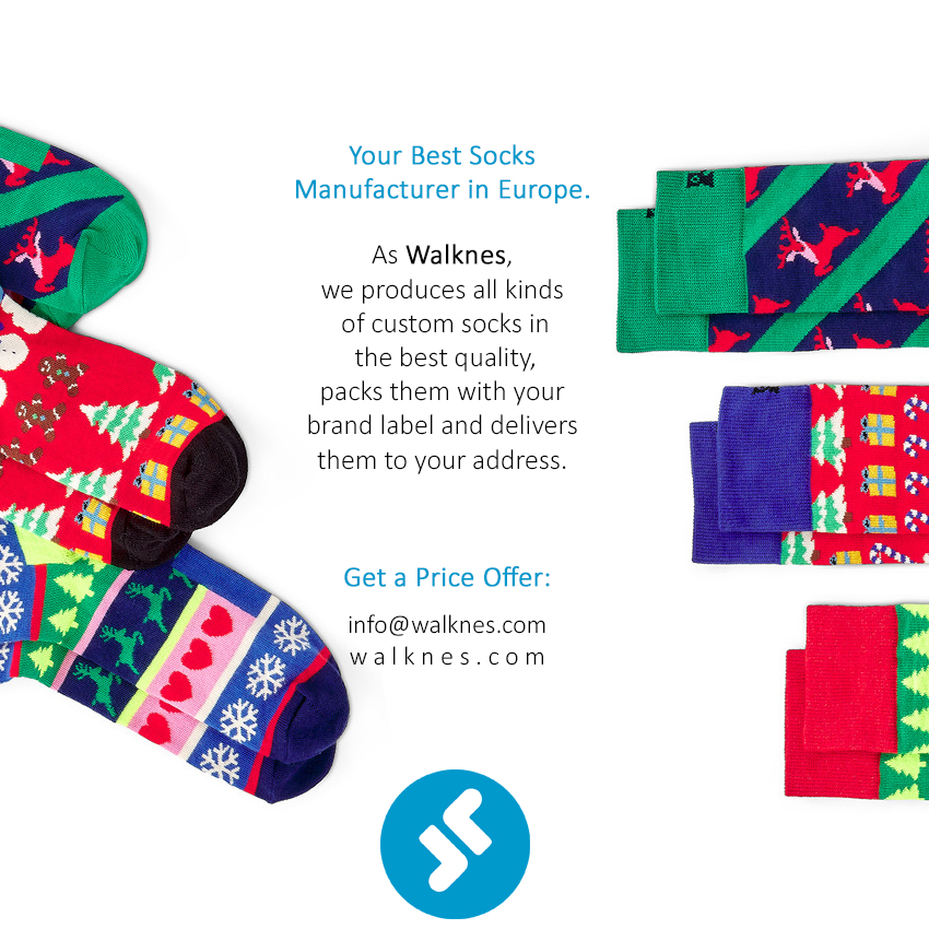 walknessocks's tweet image. Your Best Socks Manufacturer in Europe. As #Walknes, we produce all kinds of custom socks in the best quality, pack them with your brand label and delivery them to your address. 🏭

📬 info@walknes.com
🌐 walknes.com

#socks #sock