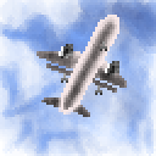 TraderRedA4801's tweet photo. Airplane Pixel Art https://t.co/WYkUKo0dyh