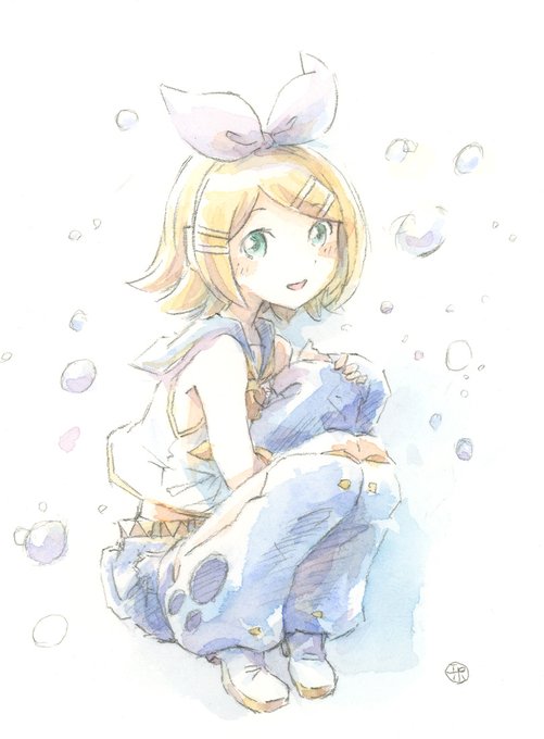 「bubble full body」 illustration images(Latest)｜4pages