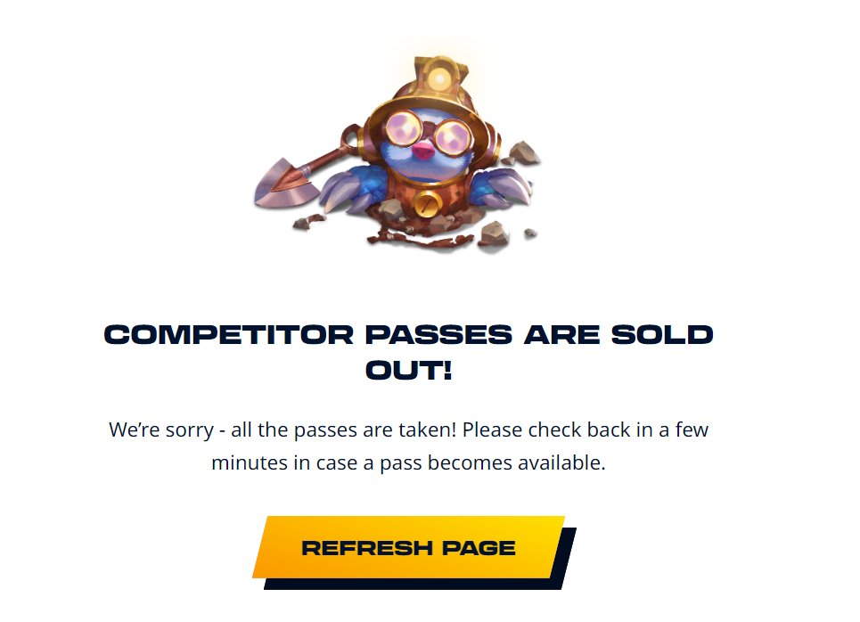 If you got Day 1'd today at the TFT Vegas Open, remember that it could've been worse. You could've been Day 0'd!