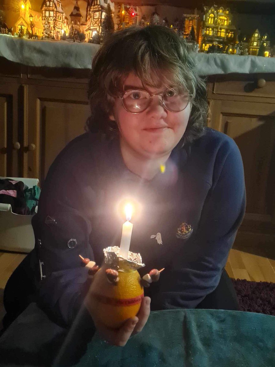Howden had a mini Christingle this week #bbChristmas <a href="/theboysbrigade/">The Boys' Brigade</a>