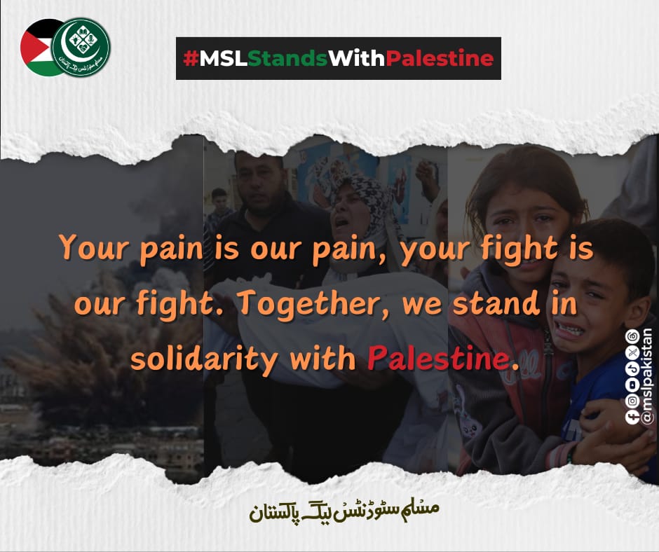 Ubaid9680's tweet photo. #MSLStandsWithPalestine https://t.co/K2vVlz9aZc