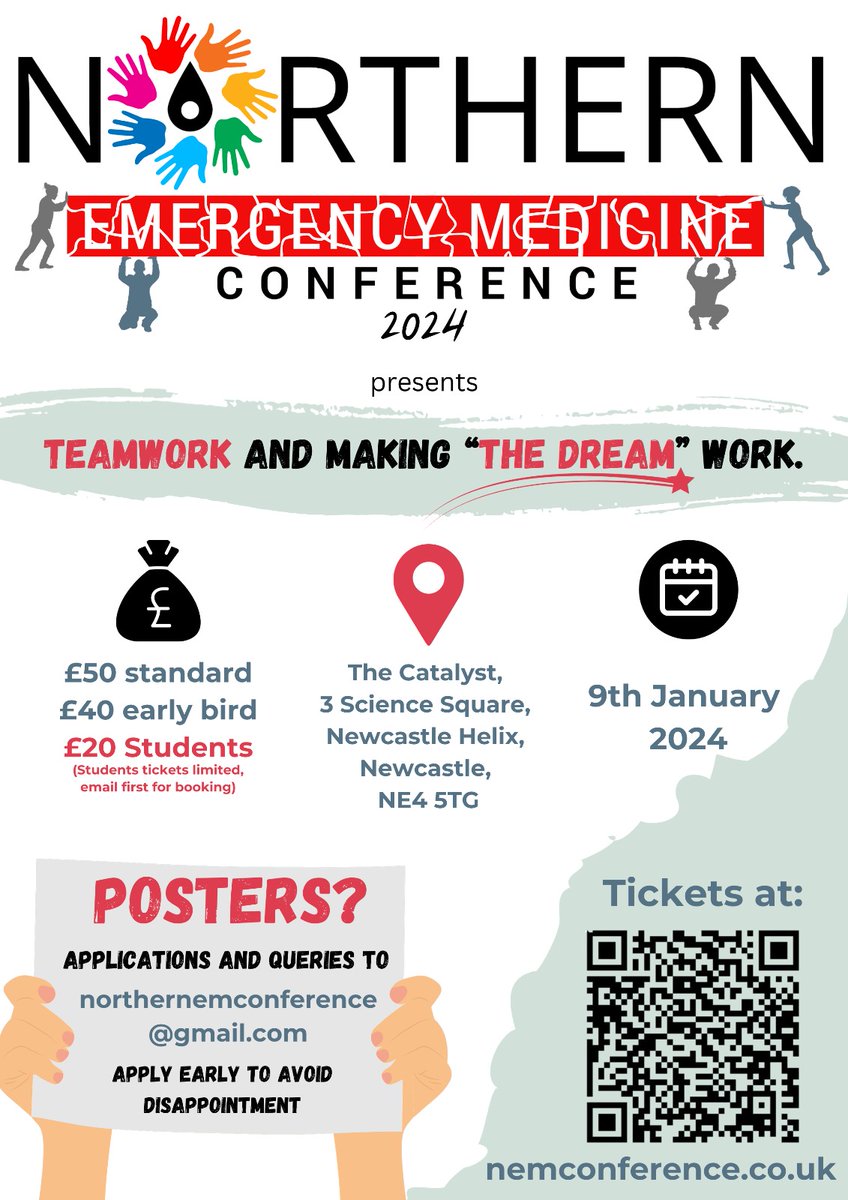 Last few days to get early bird tickets for #NEMC2024!

Early bird tickets are live until 0001 11th December... after this, tickets revert to full price.