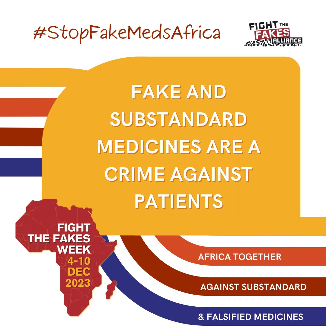 Access to #health is a fundamental #humanright! It encompasses 4 elements: availability, accessibility, acceptability, and quality. Substandard & #fakemeds constitutes a crime against everyone, jeopardizing healthcare systems. #FightTheFakes #StopFakeMedsAfrica #FTFweek