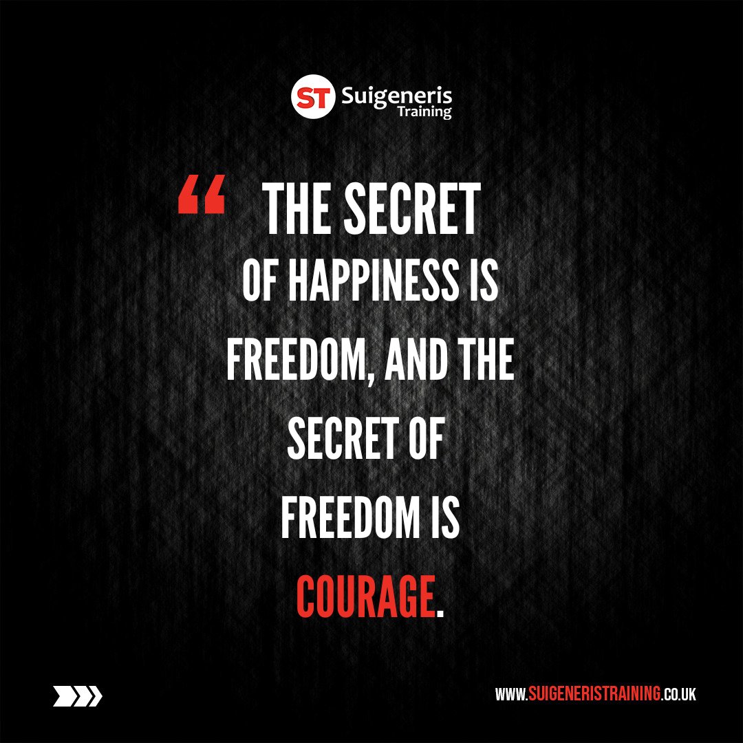 Quote of the week ✨• • • • #thucydides #courage  #motivationalquoteoftheday #freedom #freedomandcourage #couragequotes #importanceoffreedom #happiness #secrettohappiness #secrettohappinessquotes #perspective #mindfulconsumption #everysecondcounts #education