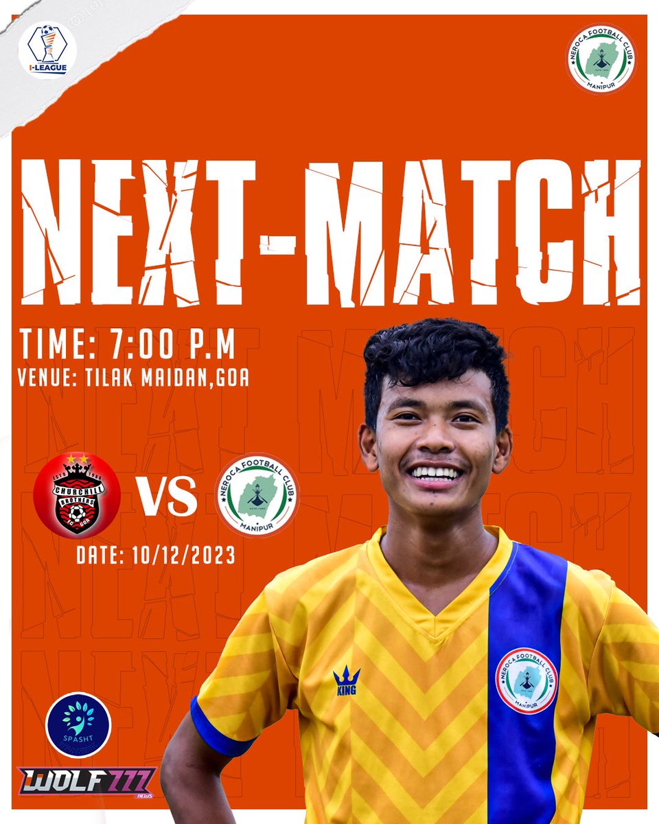 𝗙𝗢𝗖𝗨𝗦𝗘𝗗 💪

#NextMatch #ILeague #IndianFootball #NerocaFC #update
