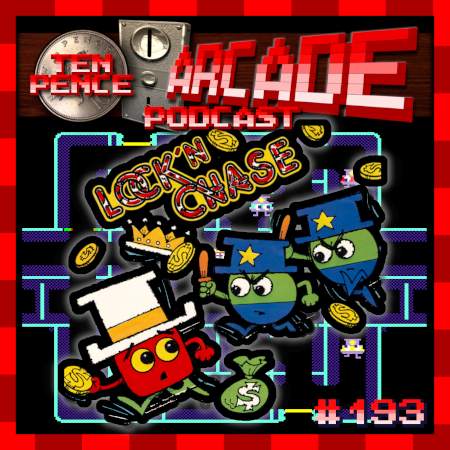 BETTER LATE THAN NEVER! (or is it?) So, in this riff on Pac-Man you steal cash from the coffers of nasty corporate billionaires and then escape in your bizarre clown car. Available in all digital formats but no real life ones. tenpencearcade.co.uk/podcast-193-lo…