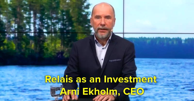 Inderes's tweet photo. CEO Arni Ekholm talks about vehicle aftermarket consolidator #Relais as an investment. #RelaisGroup