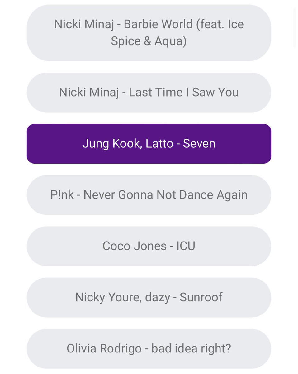 muse2222222's tweet photo. ⓵: Choose your fave: https://t.co/AdhPeJa6BR
⓶: Post #BopOfTheYear + #SongName displayed ⤵️
#BopOfTheYear #Seven by JungKook https://t.co/jHISzhYdAW