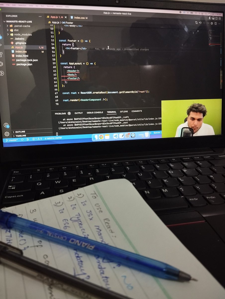 DeepKumarKhatri's tweet image. My gawdddddd!!!
@akshaymarch7 really taught me how to learn anything if you are willing to learn 🤌🏼.

Worth purchasing his Namaste React Course 🙌❤️.