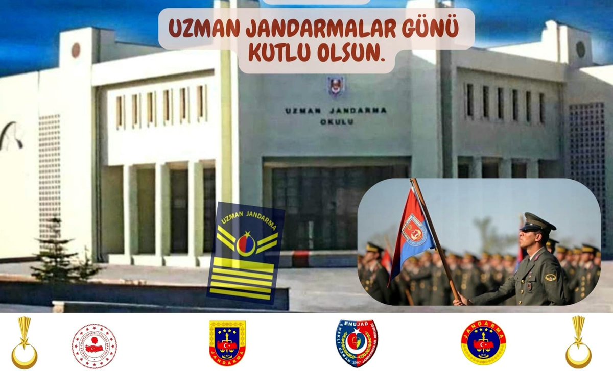 Reis_Ylmz_'s tweet photo. Dünya da eşi ve benzeri olmayan sadece Türkiye Cumhuriyeti'nde  @jandarma'ya has bir STATÜ olan Kahraman, Fedakar, Çalışkan #UzmanJandarma rütbedaşlarımın
#9AralıkUzmanJandarmalar Günü Kutlu Olsun.
@AliYerlikaya @TC_icisleri @turanbulent @tcsavunma @celebimehmeta @suleymansoylu https://t.co/T5OWvIeEPl