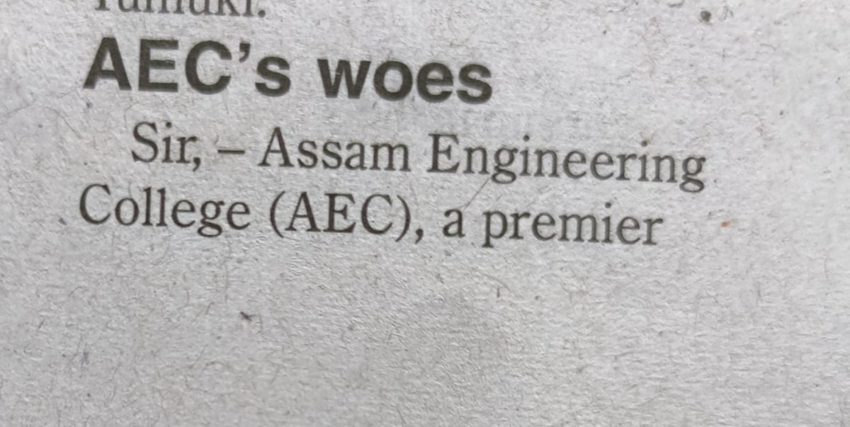 do_l_care's tweet photo. Sir, please regularise the services of contractual faculties of Engineering and Polytechnics of Assam. Else we'll never get AICTE, NBA, NAAC accreditation like this @himantabiswa @ranojpeguassam @ngmahanta https://t.co/wLZ7YGOqCf