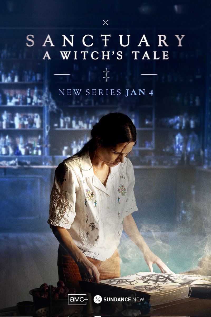 MDS_Media_7154's tweet photo. Check Out Poster For SANCTUARY A WITCH'S TALE (2024) This Series Will Be Watching On 4th Jan Only On #amcplus #elishliburd #elainecassidy #amydebhrún #stephenlord #hazeldoupe #sophiemensah #stephanielevijohn #valerieoconnor #horror #MYSTERY #Drama #sundancenow #poster #series2024 https://t.co/QR8GtGVU01