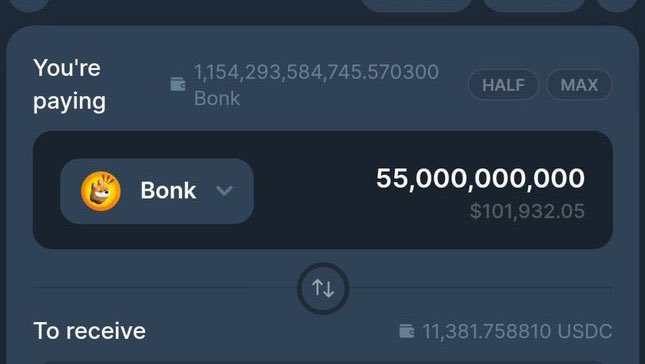 Sending some $BONK randomly 🍀

Drop your $SOL wallet, RT &amp; follow 🔔

Check your wallets in 24 hours ⏰