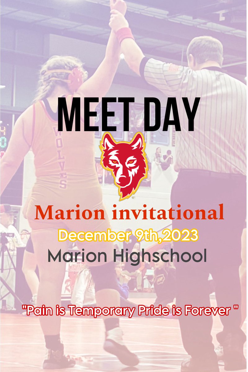 Our home tournament. Come out and support!! #GoWolves !!