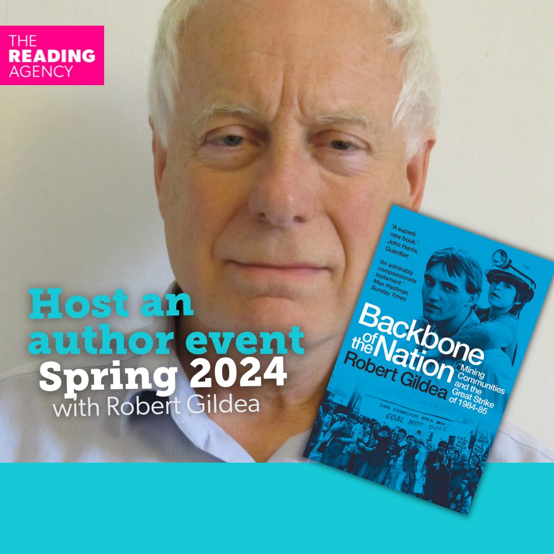 readingagency's tweet photo. ⛏️A powerful new history of the Great Strike. Libraries are invited to host an event with author and Professor Emeritus of Modern History @RobertGildea. Apply now 🔗https://t.co/KVXMCzB7s8
@YaleBooks #BackboneoftheNation https://t.co/ttyK4mp3Cq