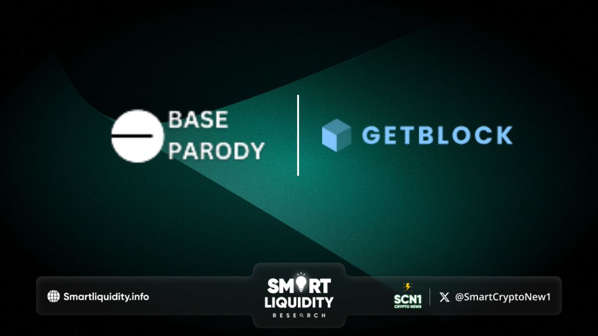 SmartCryptoNew1's tweet photo. 🧭 @getblockio now support @base_parody
🧭 Base Parody, also known as "#PBASE," is built on the @BuildOnBase Chain, a popular Layer-2 blockchain platform developed by @Coinbase
🔽 VISIT
https://t.co/3ic1djBXIS
#SCN1 https://t.co/3UVfq0WTX3