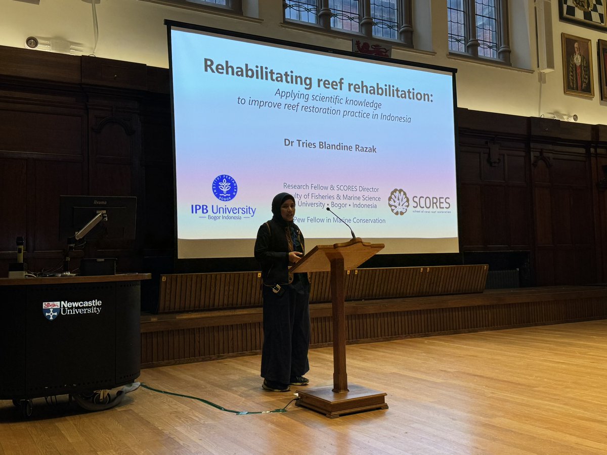 Massive welcome to <a href="/TriesRazak/">Tries Blandine Razak</a>, our first #plenary at #RCUK2023