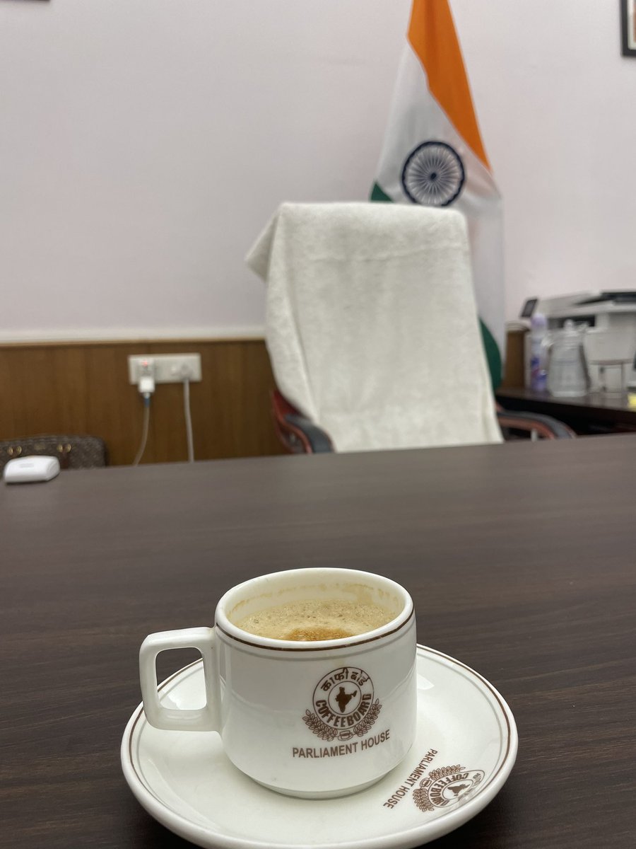 Courtesy visit to meet honourable minister of state in Ministry of finance,North Block. Shri Dr.Bhagwat Krishnarao Kard sir it was our honour and pleasure to meet you sir. @bjp4india <a href="/narendramodi/">Narendra Modi</a> <a href="/DrBhagwatKarad/">Dr Bhagwat Kishanrao Karad (मोदी का परिवार)</a> <a href="/dhanrajpillay1/">Dhanraj Pillay</a> <a href="/lakshyanacademy/">Lakshyan Academy of Sports</a> <a href="/PMOIndia/">PMO India</a>