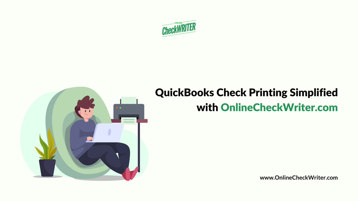 webcheckwriter's tweet image. Check printing QuickBooks users can is quick and easy with OnlineCheckWriter.com. You can customize and print your checks on demand using any printer.

Learn more: onlinecheckwriter.com/check-printing…

#CheckPrintingQuickBooks #CheckPrinting