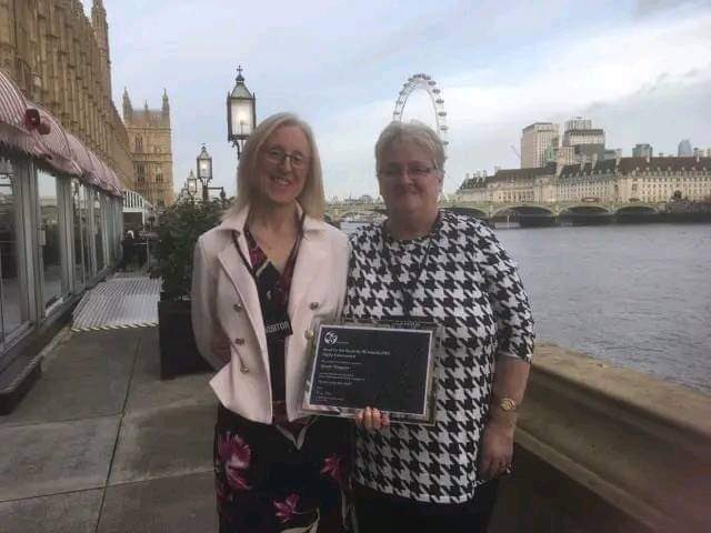 stripeysocks_ni's tweet photo. Holy moly, yesterday was a whirlwind of a day, amazing have the mama bear in tow for the awards ceremony at House of Lordsβ¦.lovely day with an amazing afternoon tea and the most fabulous company β€οΈ
#GoodforMEGoodforFE #belfastmet https://t.co/adTC8eXLuF