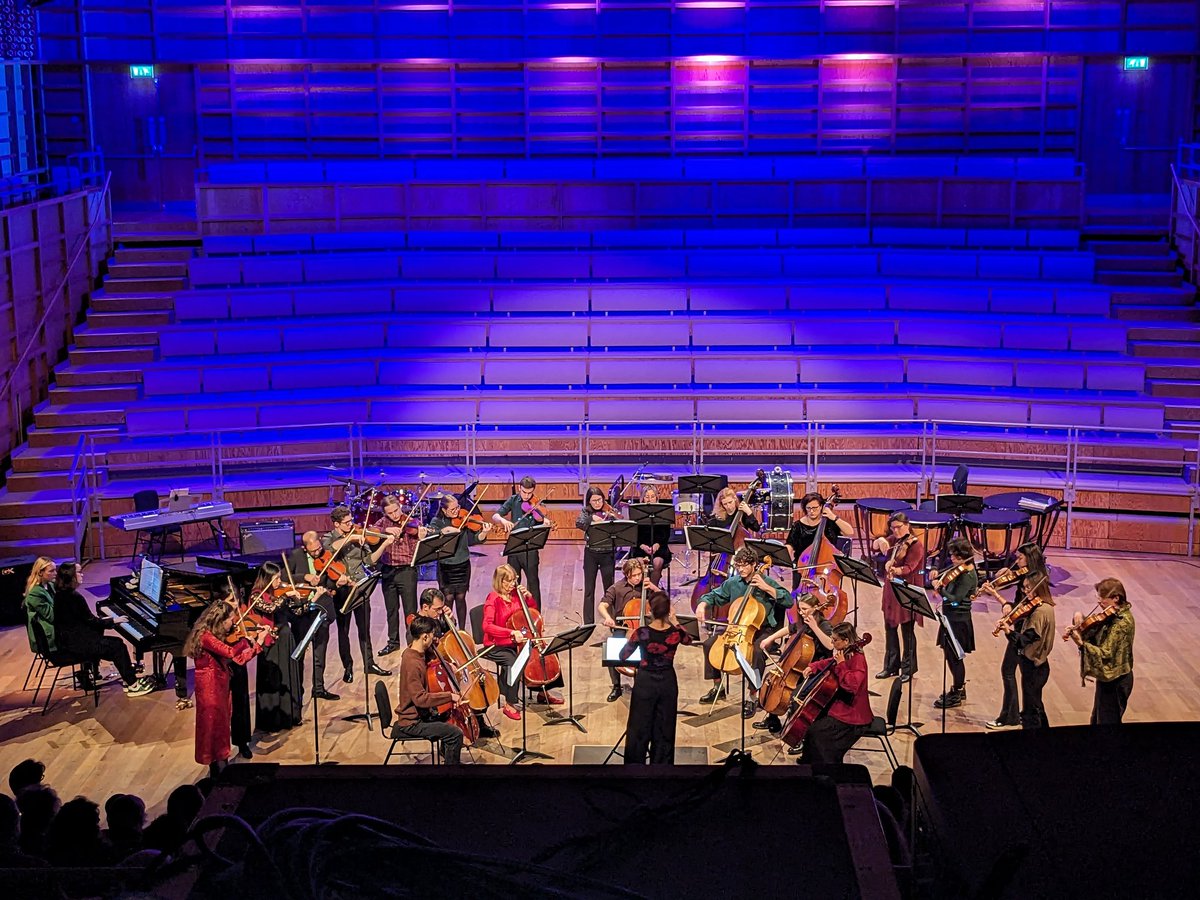 UniKent_Music's tweet photo. Congratulations to the String Sinfonia and Concert Band, opening our Wild Musical Revelry weekend last night! #music #Canterbury https://t.co/RnyCtvwSRv