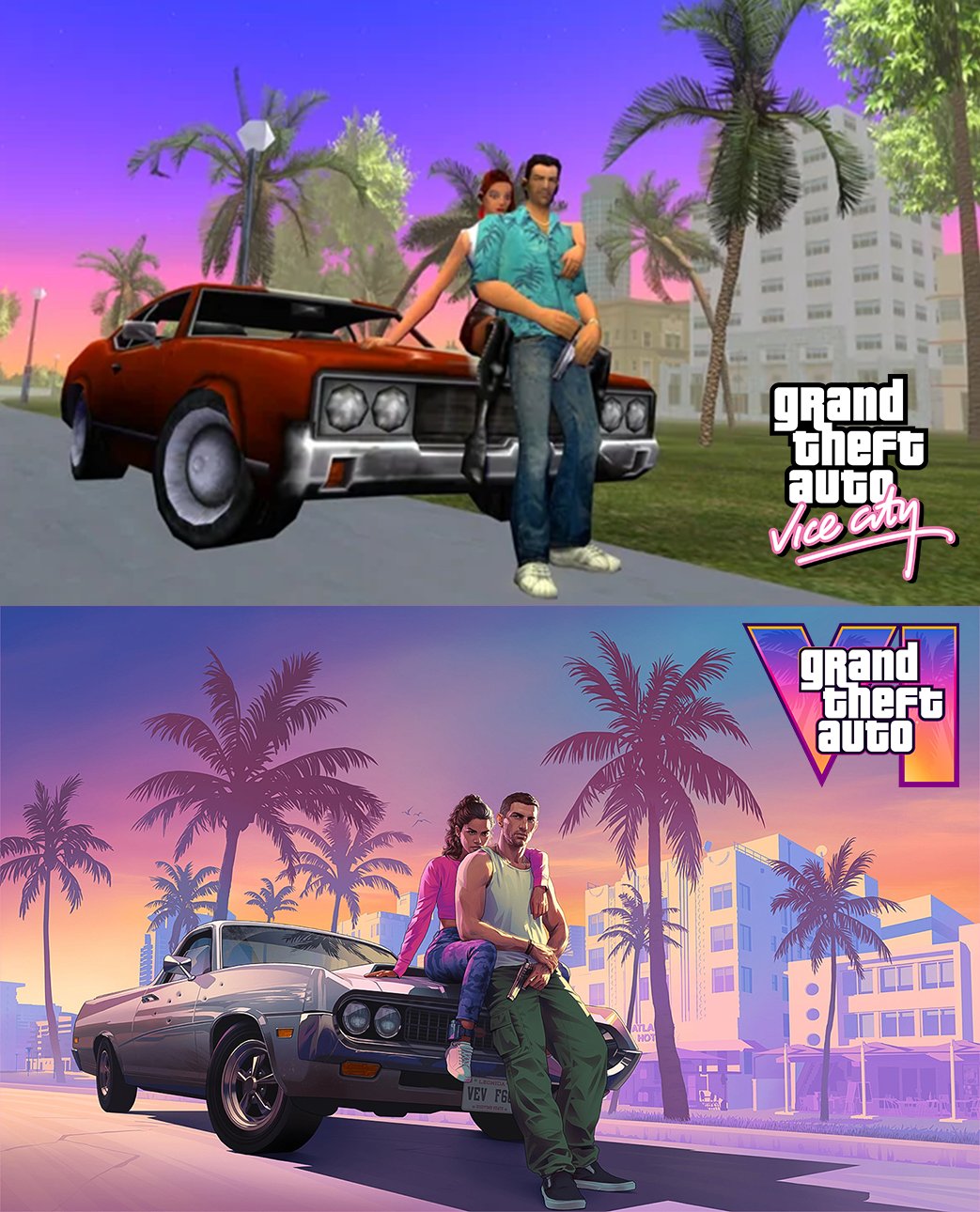 Gta 6 Vice Cidade Grand Theft Auto VI GTA 6 O Fen Meno Do Trailer Large
