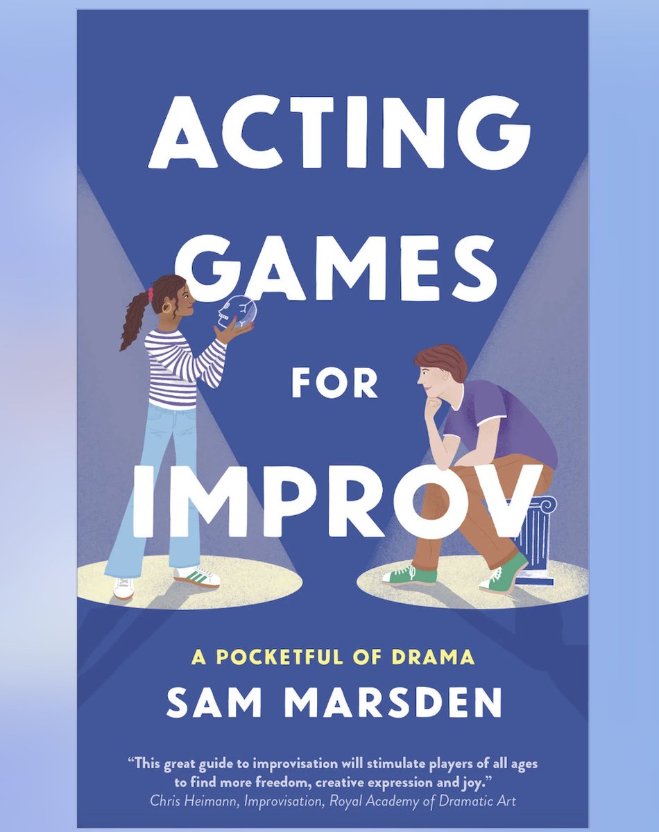 Win an early FREE copy of my new book Acting Games for Improv 🎭

To enter:

Follow me, like and repost this post 💜

Winner randomly selected and announced midday (UK time) Tuesday 12th Dec. 🎉

Open worldwide 🌍

This is the perfect book for drama, and English teachers, if