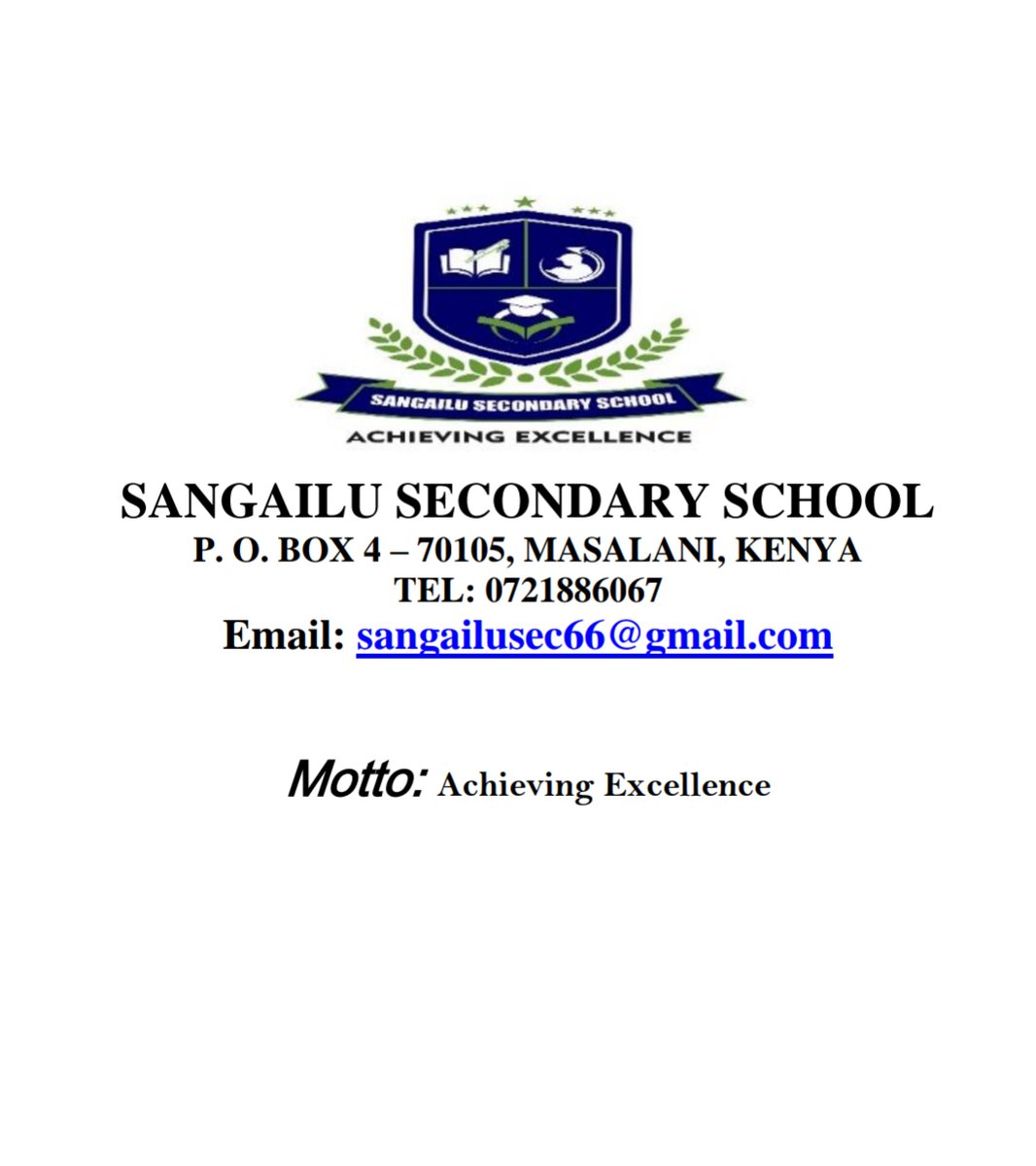 SangailuHigh's tweet photo. Welcome. Take advantage of the free secondary education in Ijara. Call for an admission form for the January 2024 intake. https://t.co/CAgQtIiF84