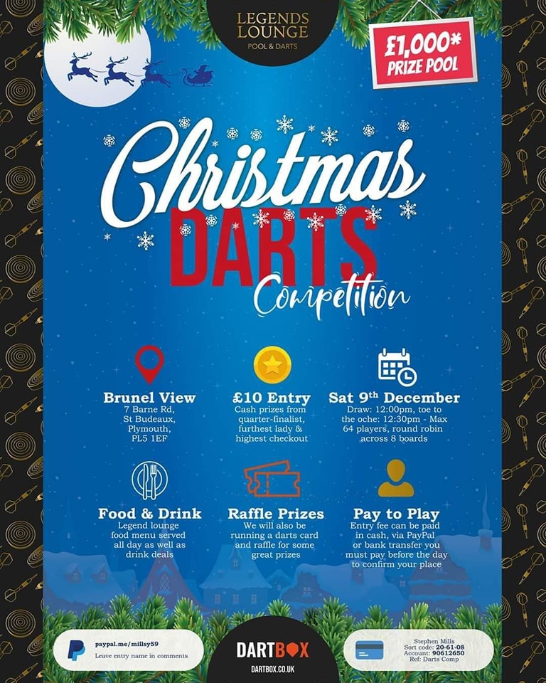 CHARPER180's tweet image. Big Darts Event today, @dartbox180 hosting an aboslute jam packed event with talented players across the oche. #Dartbox #darts. I&apos;m So excited to play in this today. #xmascomp #Christmas2023