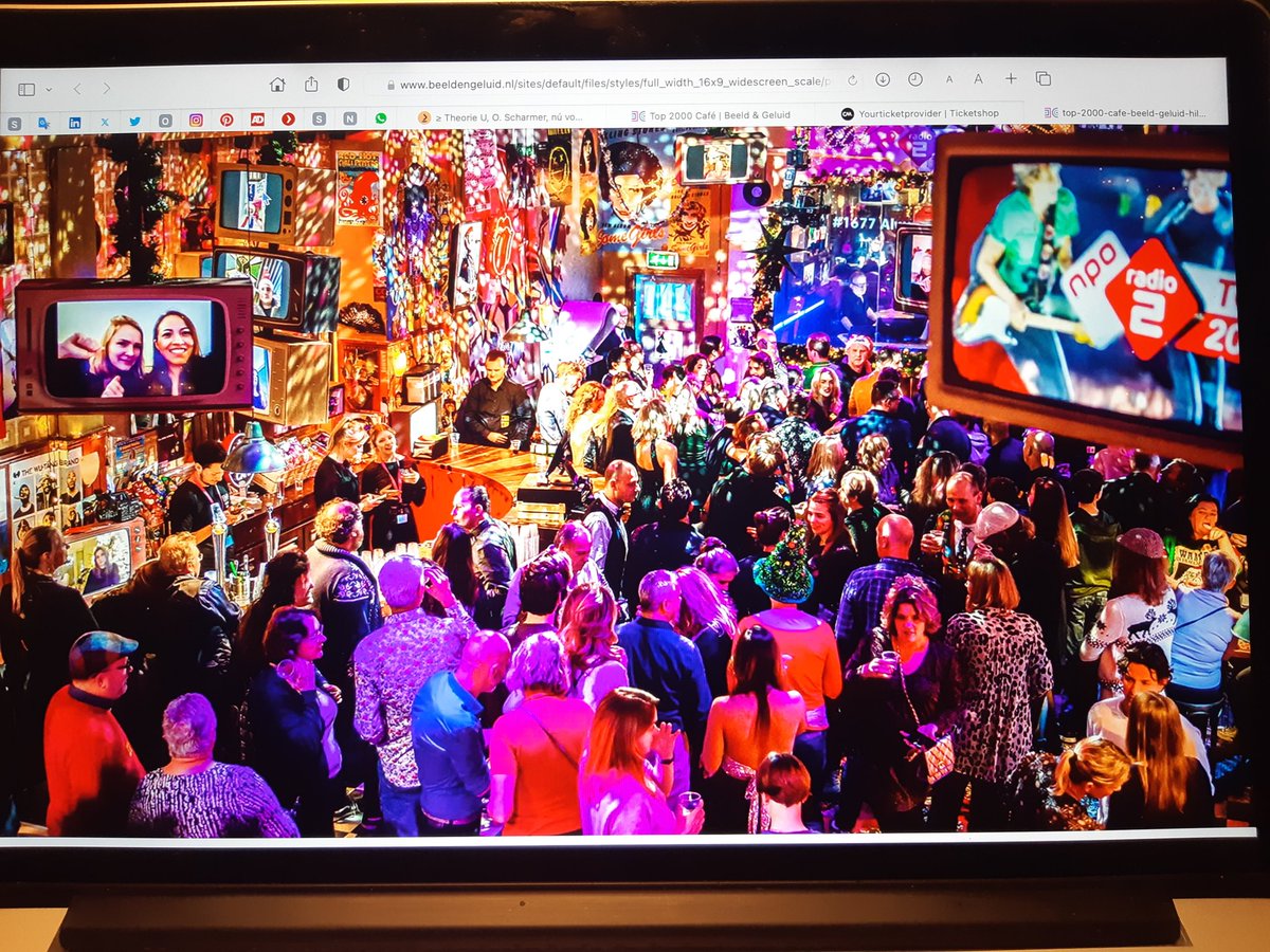 Gelukt we hebben kaarten voor #Top2000 café.  Dat is toch geweldig.
