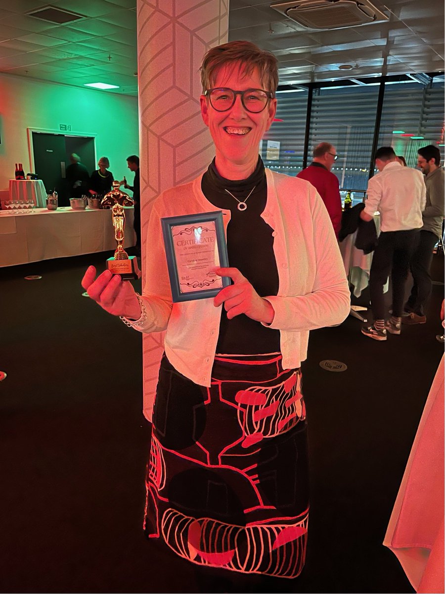 We are so pleased that our fantastic volunteer Caroline won Volunteer of the Year for Birmingham Museums last night! If you've visited us for a tour you've probably met Caroline sharing her encyclopaedic knowledge, even on her birthday! Thanks you Caroline! @BMTVolunteering