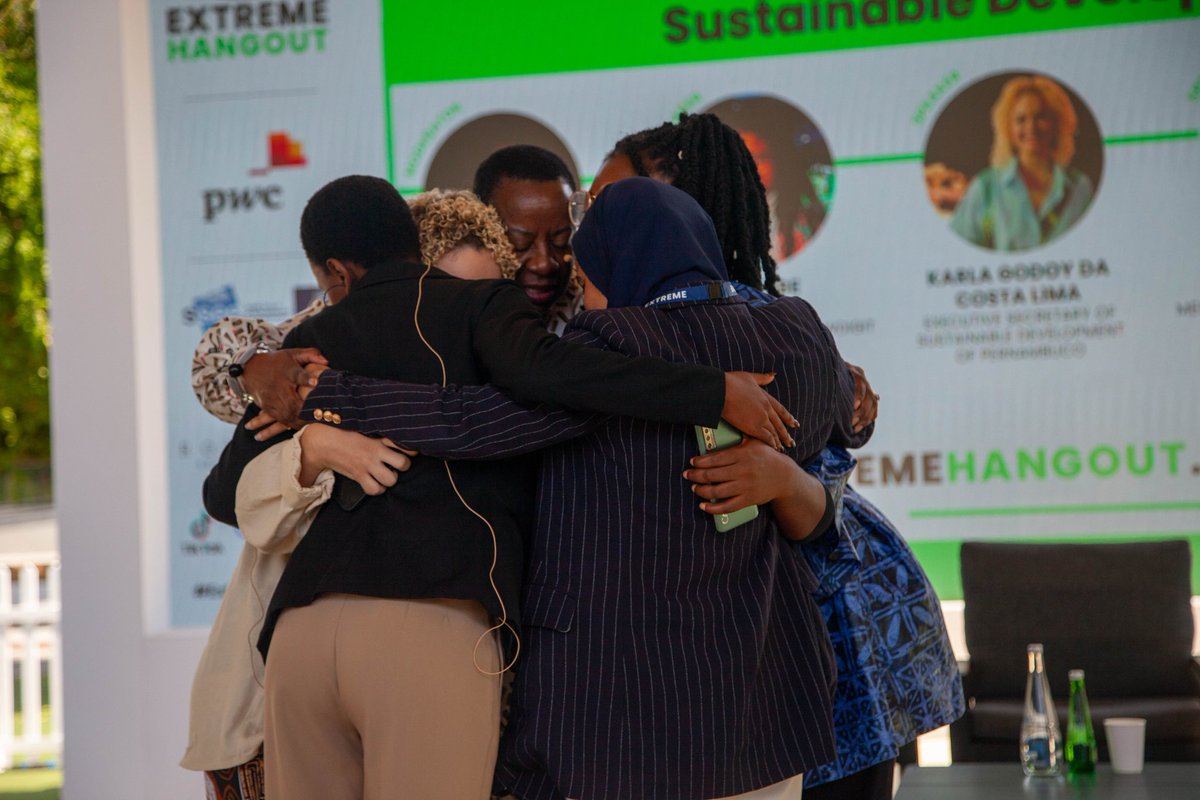 Women uniting against #ClimateChange at <a href="/COP28_UAE/">COP28 UAE</a>  #Dubai. 
We are creating tables where there are no tables. 
#Women4JustTransition.