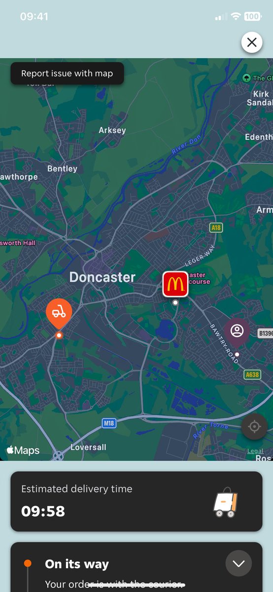 mikesudy's tweet photo. @JustEatUK so your driver picked up my food , drove to another restaurant, picked up another order , drove to the other side of town , and I am still waiting and expecting cold food, how do I address this? https://t.co/iryfLfHR15