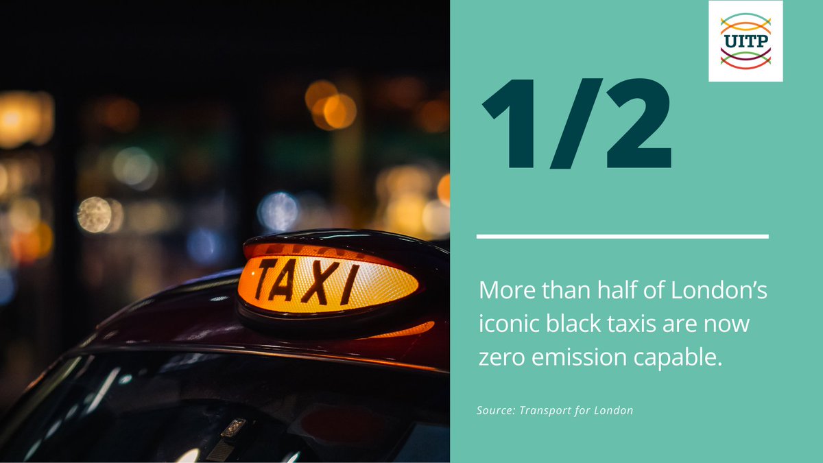 London's taxis:

🚖 Always on the go
⚡️ Sustainable
✅ Iconic

Sounds like a solid combination to us.

#StatSaturday | <a href="/TfL/">TfL</a>