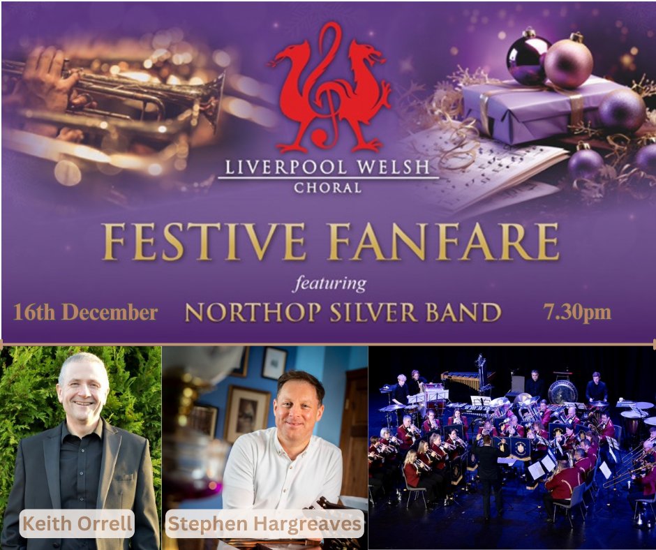 Only one week to go to get your tickets to see the fabulous @northopsilverband who are joining us to celebrate the festivities @thetungauditorium with some traditional carols (with a twist!). 
Tickets from  thetungauditorium.com/events/liverpo… #mimo #artsandculture #concertdiary
