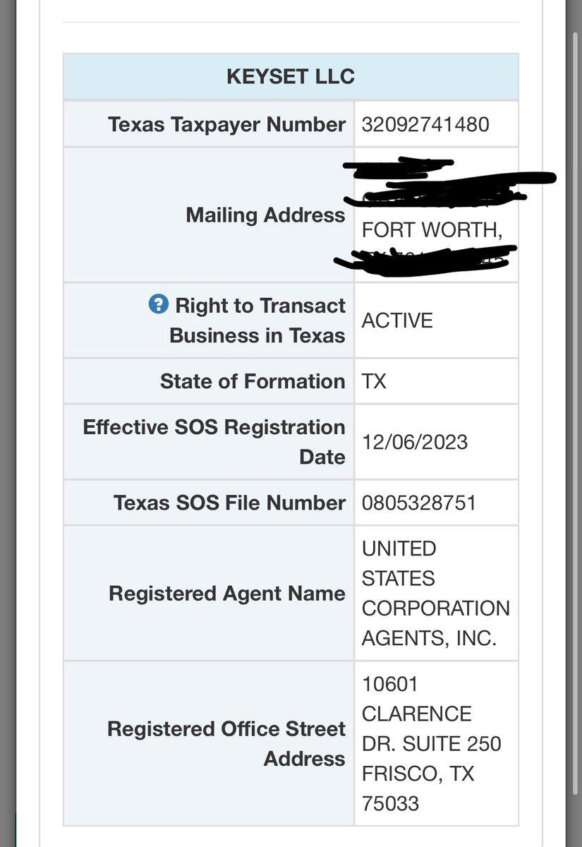 SteveIsGreater's tweet photo. Just checked my email & saw that my new LLC is official. 🥳 #KeySet … New venture, here I come. https://t.co/0iSg9kG5r8