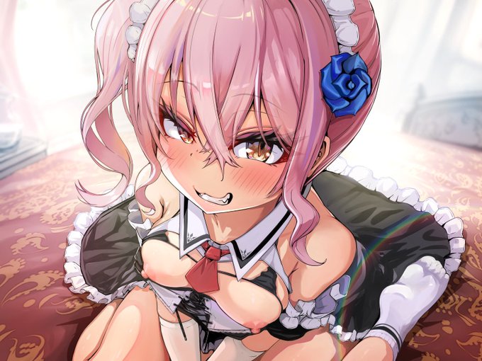 メスガキメイド、分からせる?(1/2) 