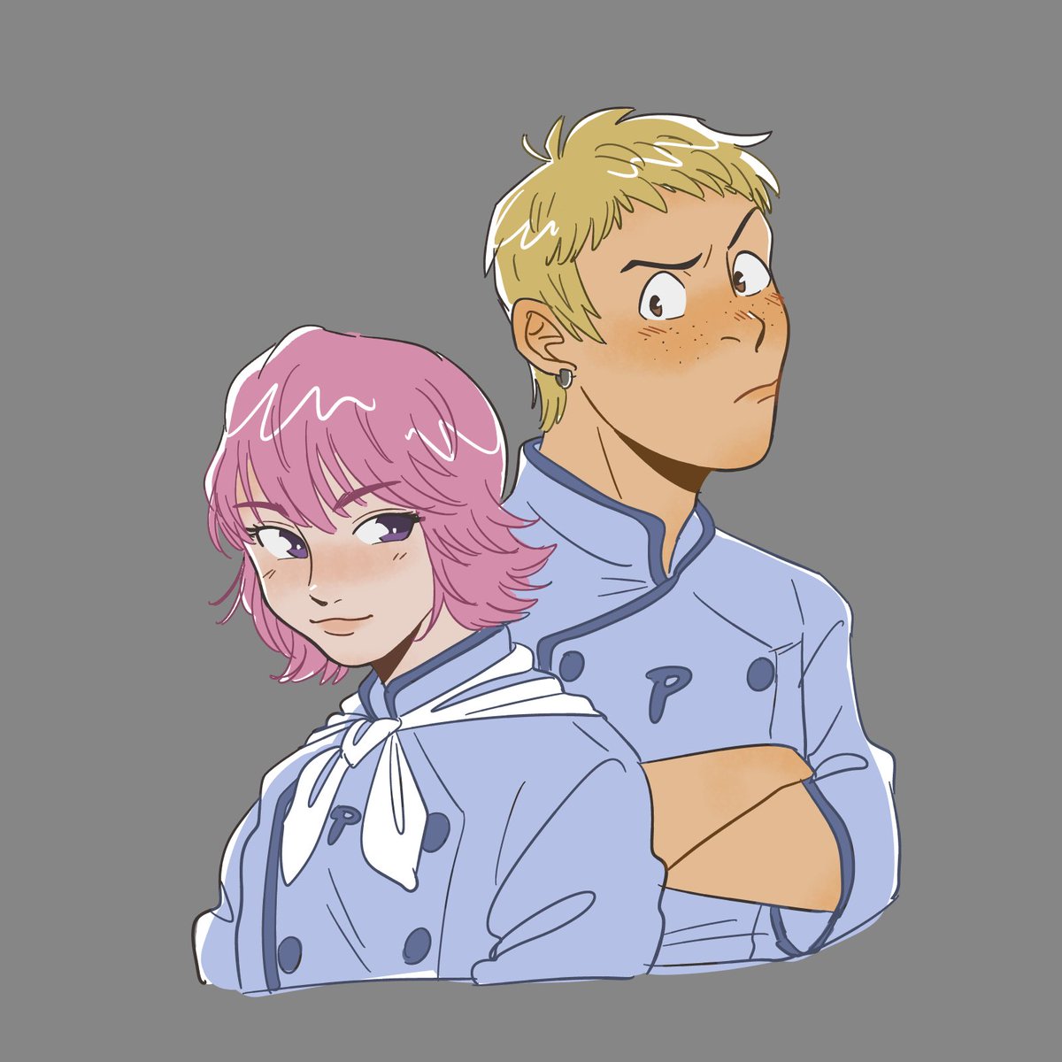 最近小学生ぶりに焼きたてジャぱんを見てます。好きなキャラを描きました🥖