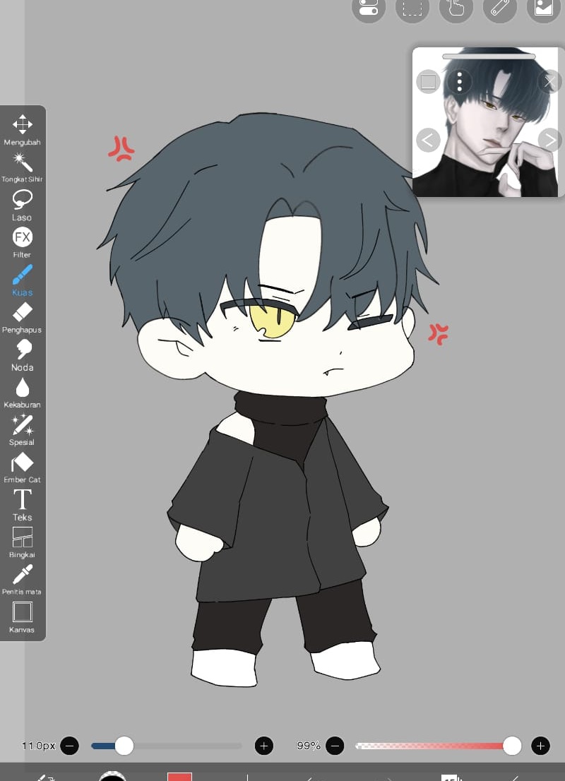 Lelius as chibi :3 #oc #artmoots