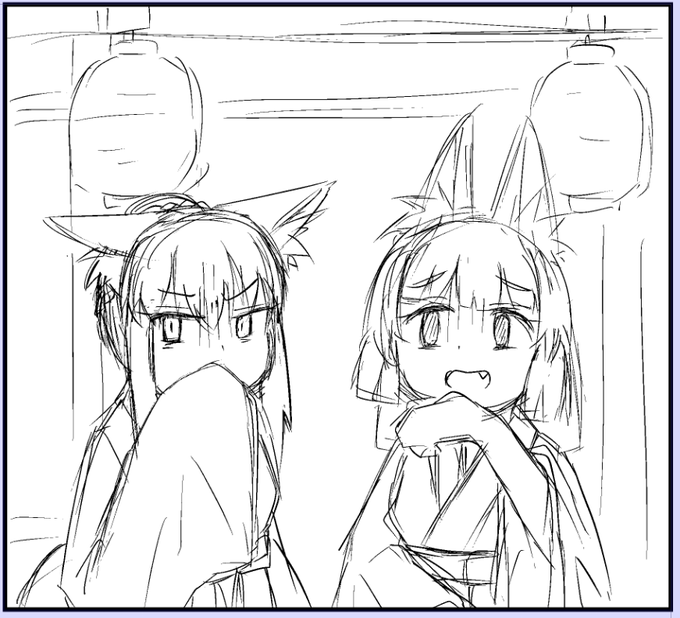 とくに何でもないモブがよく描けるとなんかもったいないなってなっちゃう 