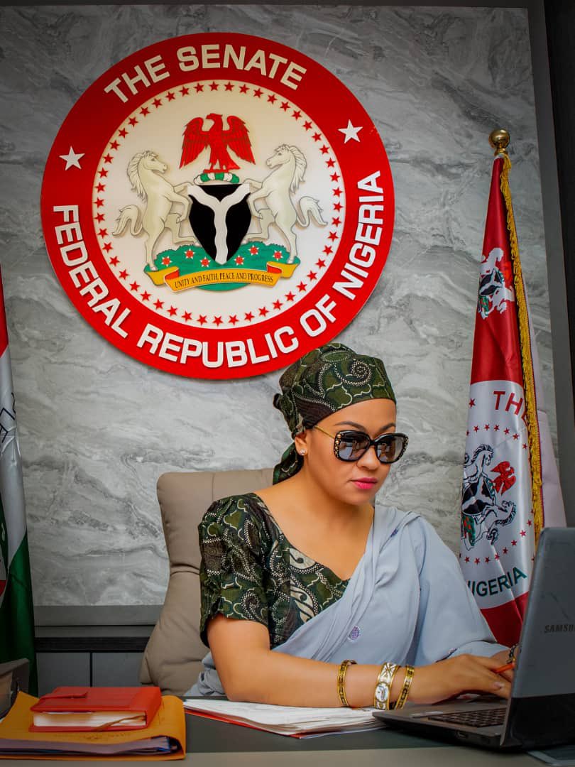 44 Happy Cheers to the First Female Senator of the Federal Republic of Nigeria in Kogi Central, Distinguished Senator <a href="/NatashaAkpoti/">Natasha Akpoti</a>. We are proud of your dedication and commitment to the development of our great Party, the <a href="/OfficialPDPNig/">Official PDP Nigeria</a>, the women folks and our nation in