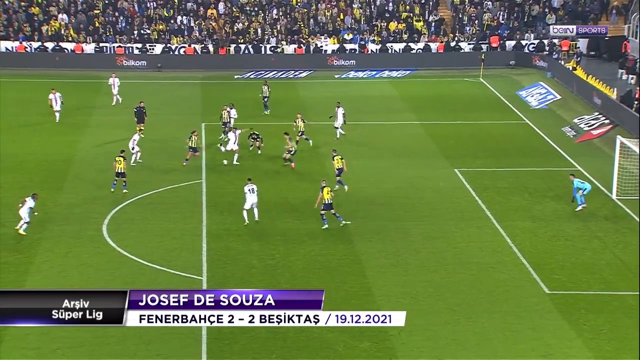 🔜 Beşiktaş x Fenerbahçe, #BJKvFB 🙌 Josef de Souza'dan nefis bir gol  vuruşu! #beINSPORTS