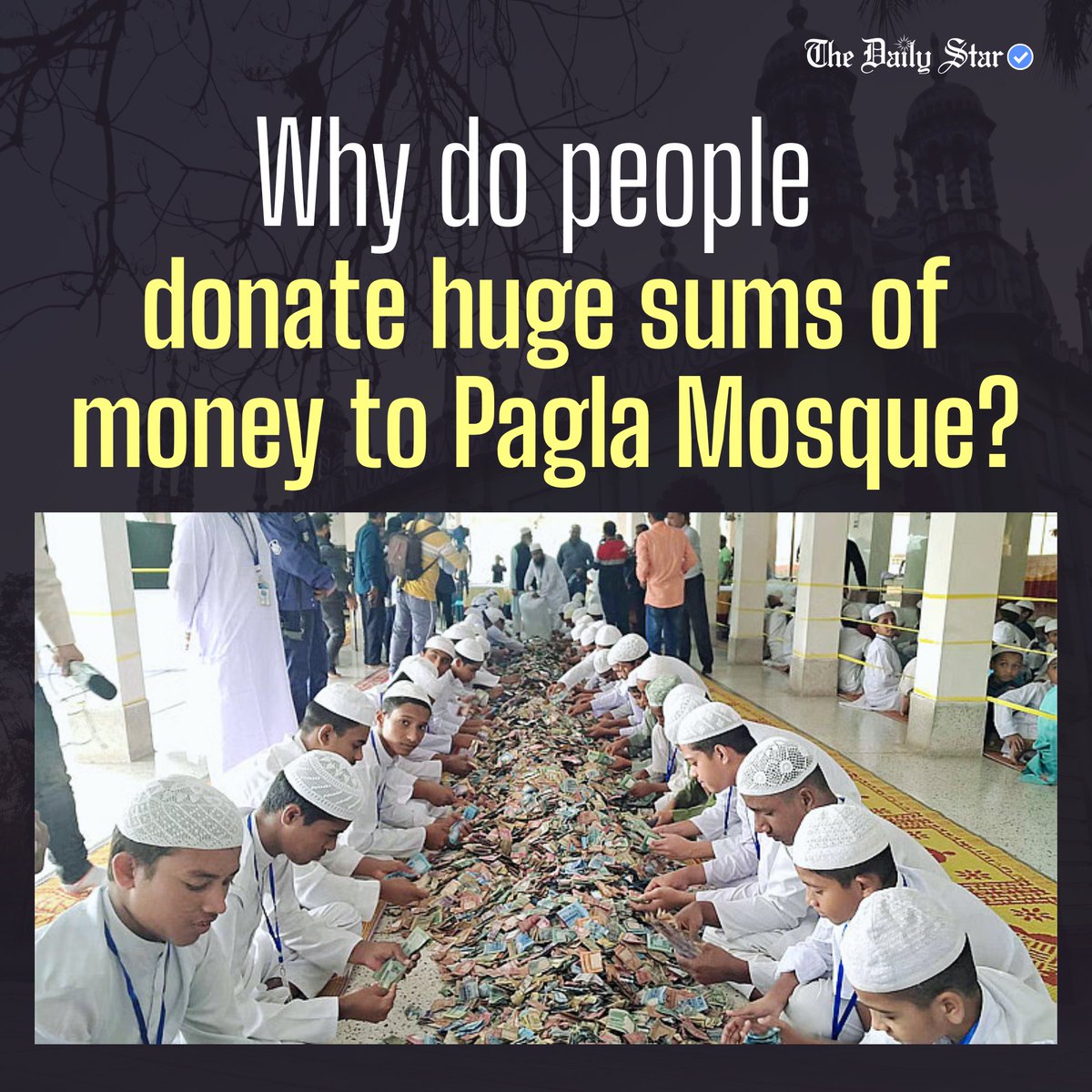 dailystarnews's tweet photo. Whatever the true origins of the Pagla Mosque may be, it now holds a special place in the hearts of the spiritual people of this region.
Read more:
https://t.co/NozJ7GANCf
#Bangladesh #PaglaMosque #Kishoreganj https://t.co/H8WAvsmSNw