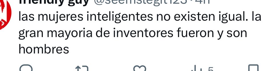 laraveidt's tweet photo. Men: prohíben durante milenios el acceso de las mujeres a la educación y puestos de responsabilidad. Literalmente les impiden publicar bajo su nombre, invisibilizando su trabajo
 
Also men: SI LAS MUJERES SON TAN LISTAS, POR QUÉ LA MAYORÍA DE INVENTOS SON DE HOMBRES? https://t.co/zTuncI3JXq