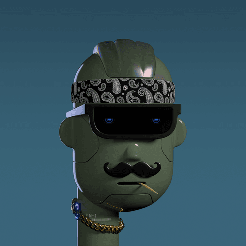 NoidsSalesBot's tweet image. Humanoid #3680 bought for 0.02 WETH ($47.38)
Rare Traits:
Head: Slickback Hair White - 1.84%
Face: Moustache - 3.58%
Eyes: Full Width Glasses - 4.13%
Forehead: Bandana Black - 4.62%

opensea.io/assets/ethereu…

#humanoids