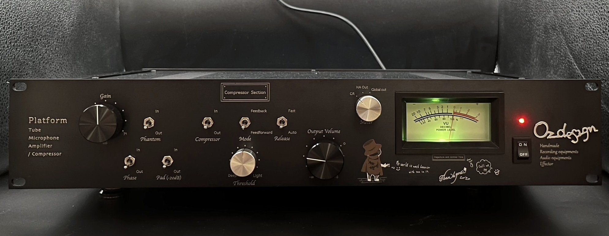 oz design Platform 真空管マイクプリ/コンプレッサー