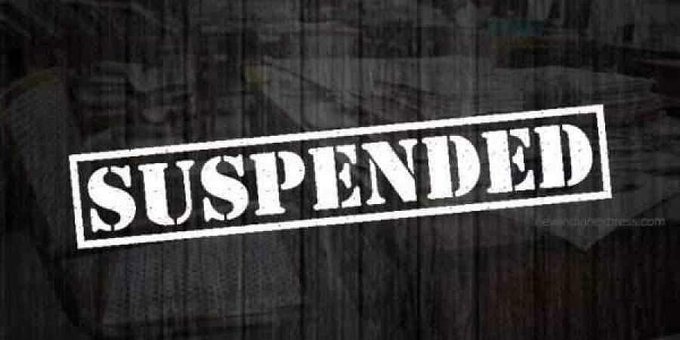 HateDetectors's tweet photo. The Karnataka Education department on Saturday suspended two teachers on charges of sexually harassing girl students in a school in #Karnataka’s #Shivamogga district.
The suspended teachers are identified as head master #NagarajKori and assistant teacher #Shanthakumar.
The incident occurred at the Government school in #Soppinakeri village.
A complaint was made against assistant teacher Shanthakumar to the Kori but the latter did not initiate any action in this regard.
The Block Education Officer (BEO) had submitted a report in this regard.
The Deputy Director of Public Instruction (DDPI) Parameshwarappa had issued the order of suspension of the concerned teachers.